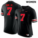 NCAA Ohio State Buckeyes Women's #7 Ted Ginn Jr. Limited Black Nike Football College Jersey YVB3445XZ